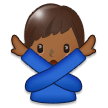 Man Gesturing NO: Medium-Dark Skin Tone, the previous design