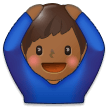 Man Gesturing OK: Medium-Dark Skin Tone, the previous design