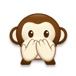 Speak-No-Evil Monkey as drawn by Samsung in Experience 9.0