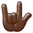 Love-You Gesture: Dark Skin Tone, the design in this release