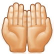 Palms up Together: Light Skin Tone, the design in this release