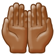 Palms up Together: Medium-Dark Skin Tone, the design in this release