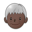 Older Person: Dark Skin Tone, the design in this release