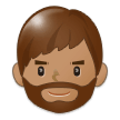 Person: Medium Skin Tone, Beard, the design in this release