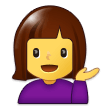 Woman Tipping Hand, the design in this release