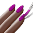 Nail Polish: Dark Skin Tone, the design in this release