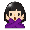 Person Gesturing NO: Light Skin Tone, the design in this release