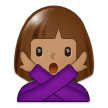 Woman Gesturing NO: Medium Skin Tone, the design in this release