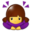 Woman Bowing, the design in this release
