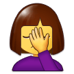 Woman Facepalming, the design in this release