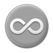 Simbolo Dell’infinito as drawn by Samsung in Experience 9.1