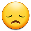 Disappointed Face as drawn by Samsung in Experience 9.5