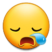 Sleepy Face as drawn by Samsung in Experience 9.5