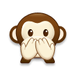 Speak-No-Evil Monkey as drawn by Samsung in Experience 9.5