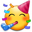 partying face — Samsung