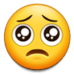 Pleading Face as drawn by Samsung in Experience 9.5