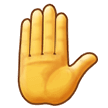 Raised Hand as drawn by Samsung in Experience 9.5