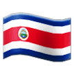 Flag: Costa Rica, the previous design