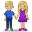Woman and Man Holding Hands: Medium-Light Skin Tone, the previous design