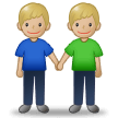 Men Holding Hands: Medium-Light Skin Tone, the previous design