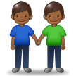 Men Holding Hands: Medium-Dark Skin Tone, the previous design
