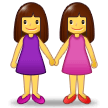 Women Holding Hands, the previous design