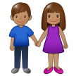 Woman and Man Holding Hands: Medium Skin Tone, the design in this release