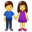 Woman and Man Holding Hands, the design in this release