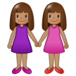 Women Holding Hands: Medium Skin Tone, the design in this release