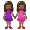 Women Holding Hands: Medium-Dark Skin Tone, the design in this release