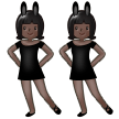 Women with Bunny Ears: Dark Skin Tone, the design in this release