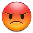 Enraged Face as drawn by Samsung in One UI 1.5