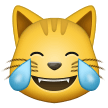 Cat with Tears of Joy, the previous design