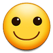 Slightly Smiling Face as drawn by Samsung in One UI 1.5