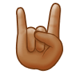 Sign of the Horns: Medium Skin Tone, the design in this release