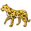 Leopard as drawn by Samsung in One UI 2.1