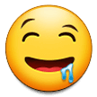 Drooling Face as drawn by Samsung in One UI 2.1