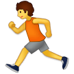 Person Running as drawn by Samsung in One UI 2.5