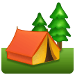 Camping as drawn by Samsung in One UI 2.5