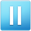 Pause Button as drawn by Samsung in One UI 4.0 January 2022