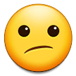 Confused Face as drawn by Samsung in One UI 4.0