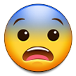 Fearful Face as drawn by Samsung in One UI 4.0