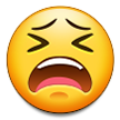 Tired Face as drawn by Samsung in One UI 4.0