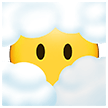face in clouds — Samsung