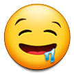 Drooling Face as drawn by Samsung in One UI 4.0