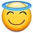 天使の輪がついた笑顔 as drawn by Samsung in One UI 5.0