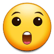 Astonished Face as drawn by Samsung in One UI 5.0