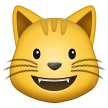 Grinning Cat as drawn by Samsung in One UI 5.0