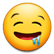 Drooling Face as drawn by Samsung in One UI 5.0