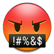 Face with Symbols on Mouth as drawn by Samsung in One UI 5.0